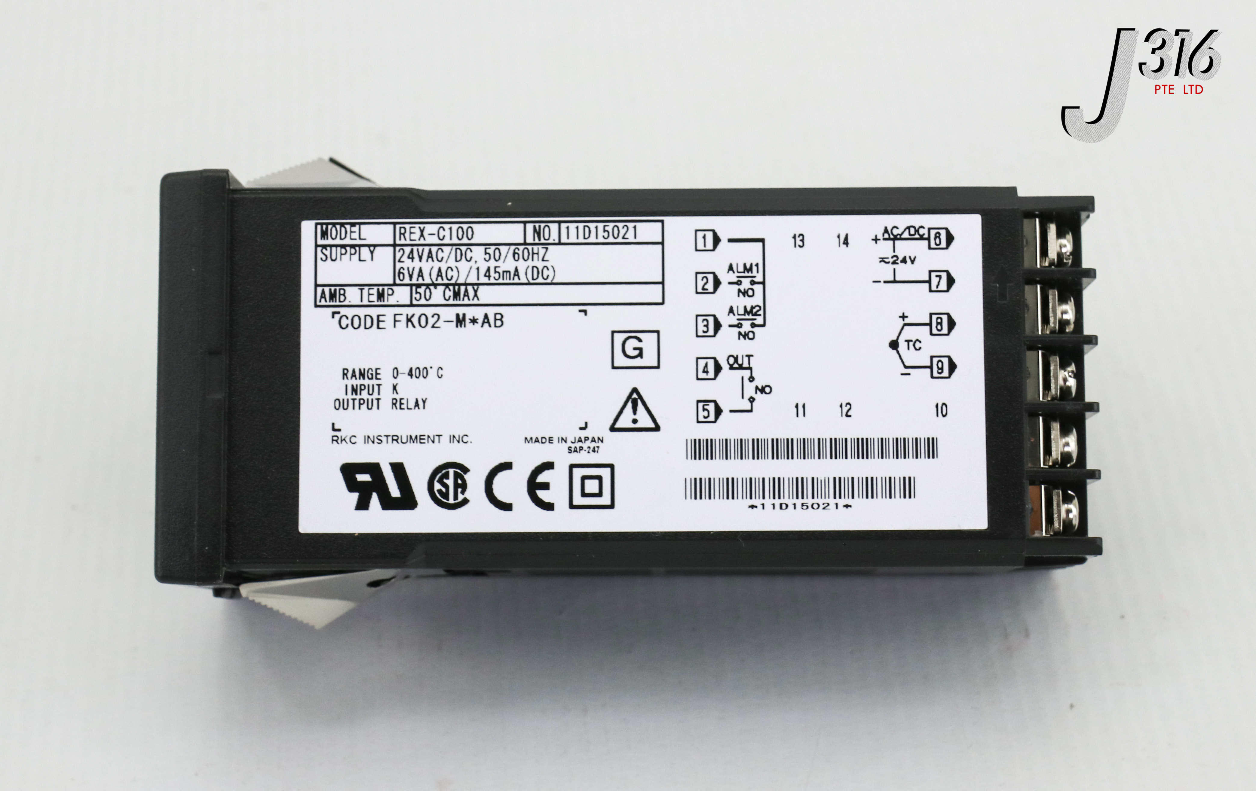 23974 RKC TEMPERATURE CONTROLLER, FK02-M*AB (NEW) REX-C100 | eBay